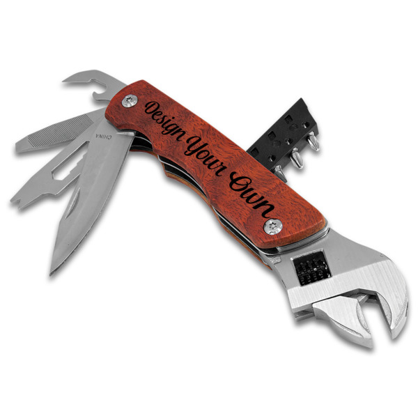 Custom Design - Wrench Multi-tool - FRONT (open)