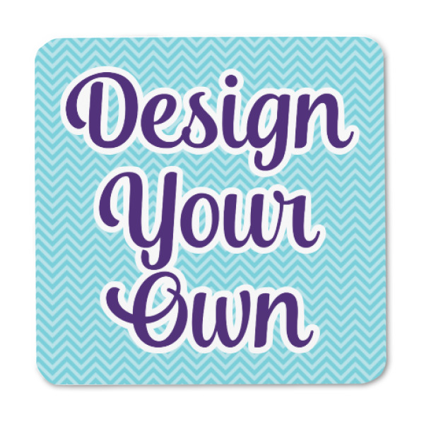 Custom Design - Square Fridge Magnet - FRONT