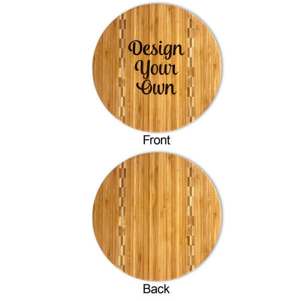 Custom Design - Bamboo Cutting Board - Front & Back