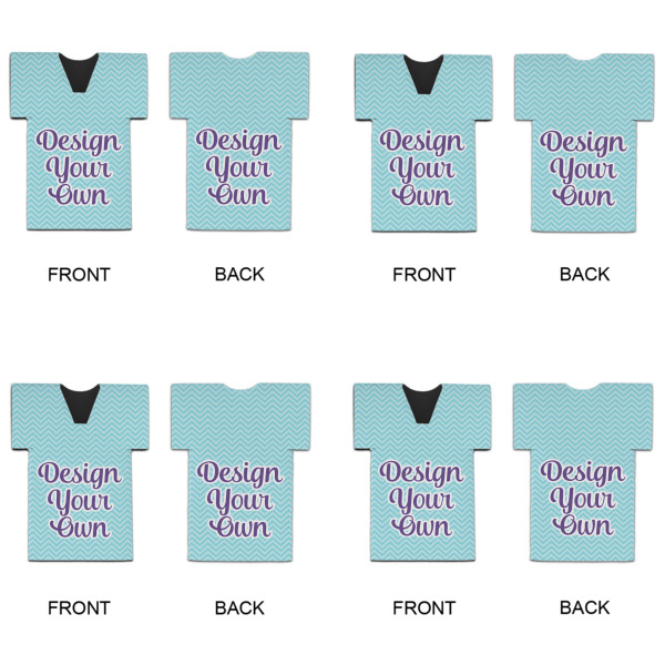 Custom Design - Jersey Bottle Cooler - Set of 4 - APPROVAL