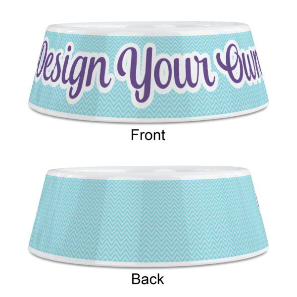 Custom Design - Plastic Pet Bowls - Medium - Approval