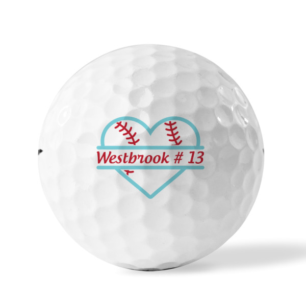 Custom Design - Golf Balls - Titleist - Set of 3 - FRONT