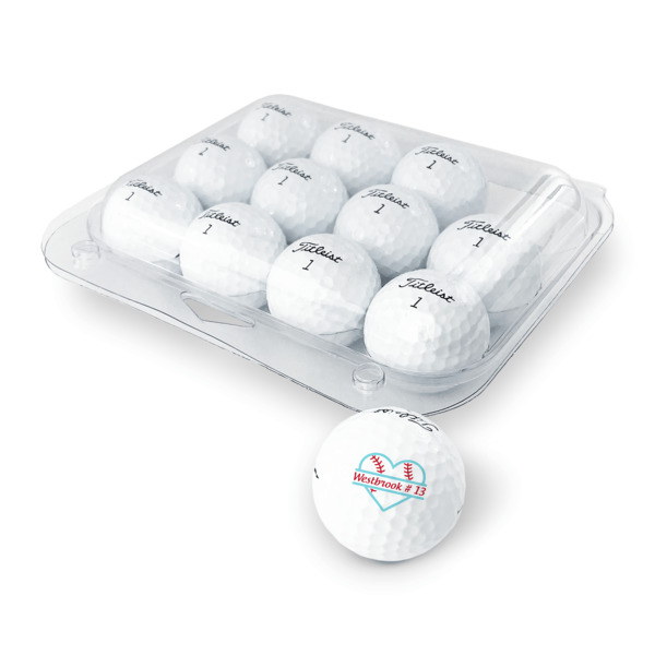 Custom Design - Golf Balls - Titleist - Set of 12 - Packaging