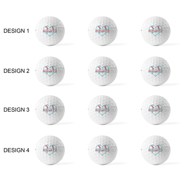 Custom Design - Golf Balls - Titleist - Set of 12 - APPROVAL