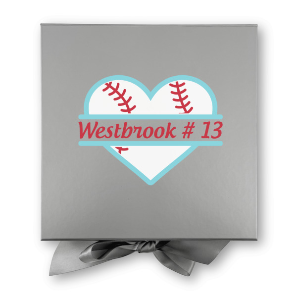 Custom Design - Gift Boxes with Magnetic Lid - Silver - Approval