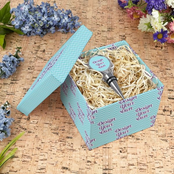 Custom Design - Gift Boxes with Lid - Canvas Wrapped - Medium - In Context