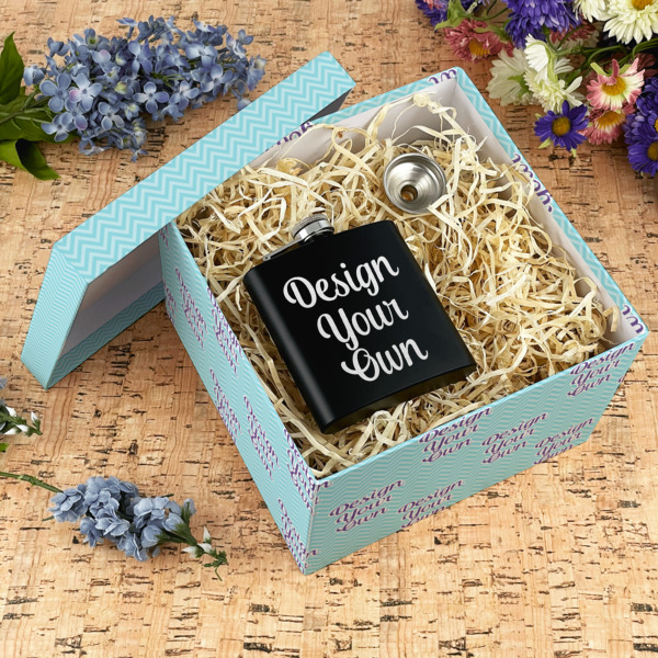 Custom Design - Gift Boxes with Lid - Canvas Wrapped - X-Large - In Context