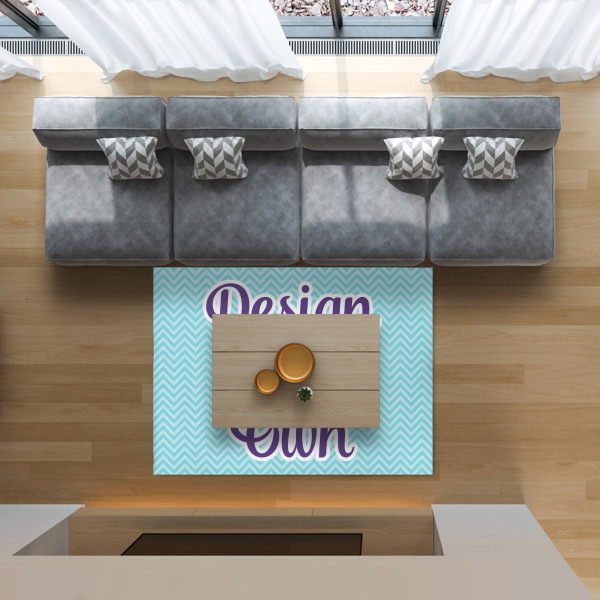 Custom Design - 5'x7' Indoor Area Rugs - IN CONTEXT