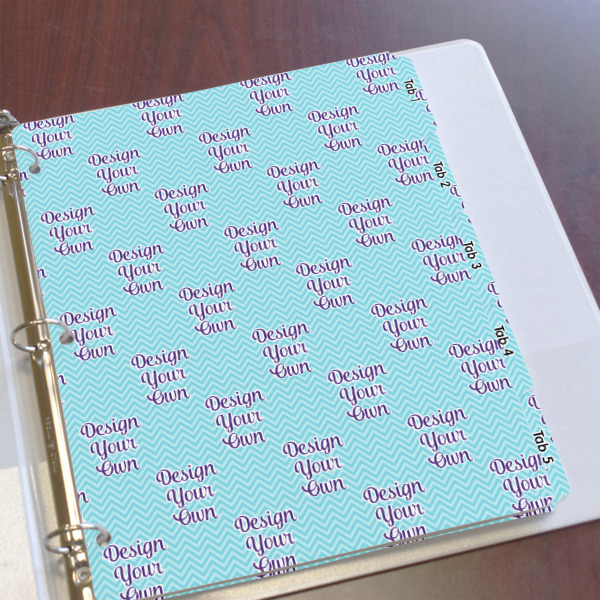 Custom Design - Page Dividers - Set of 5 - In Context