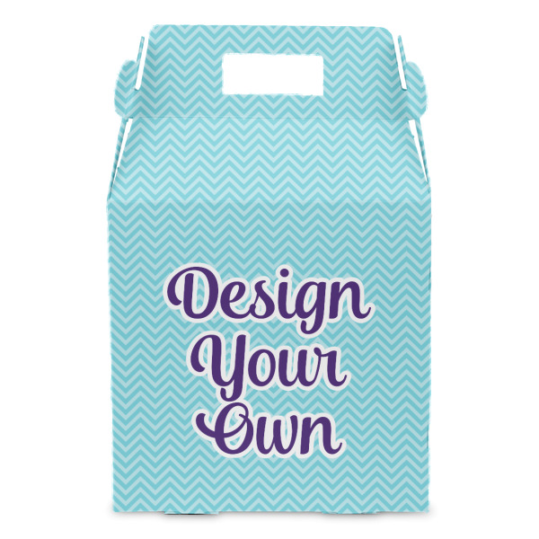 Custom Design - Gable Favor Box - Front
