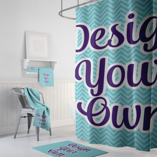 Custom Design - Bath Towel Sets - 3-Piece - In Context