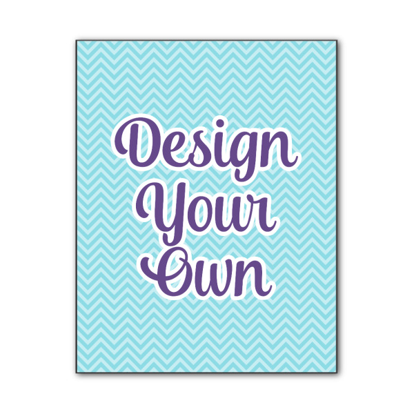 Custom Design Your Own Wood Print - 11" x 14"