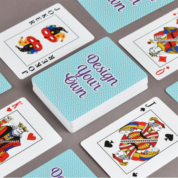 Custom Design - Playing Cards - Front & Back View
