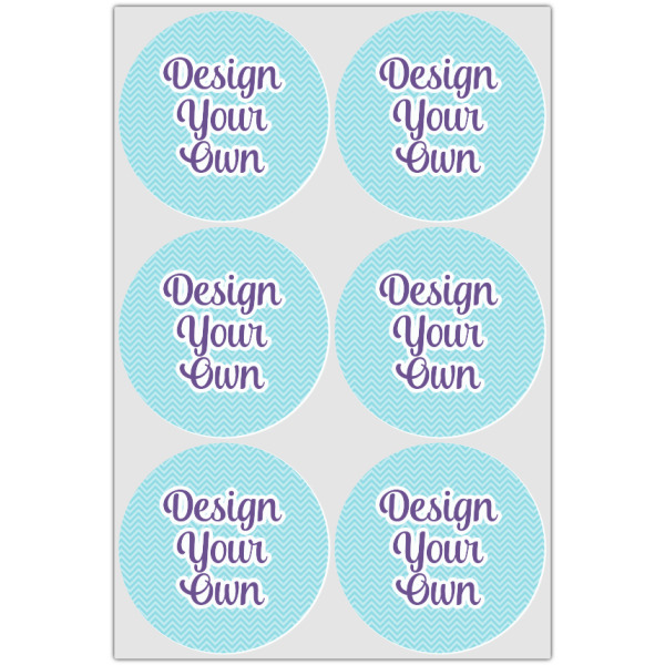 Custom Design - Icing Circle - Large - Set of 6