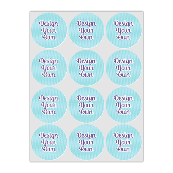 Custom Design - Icing Circle - Small - Set of 12