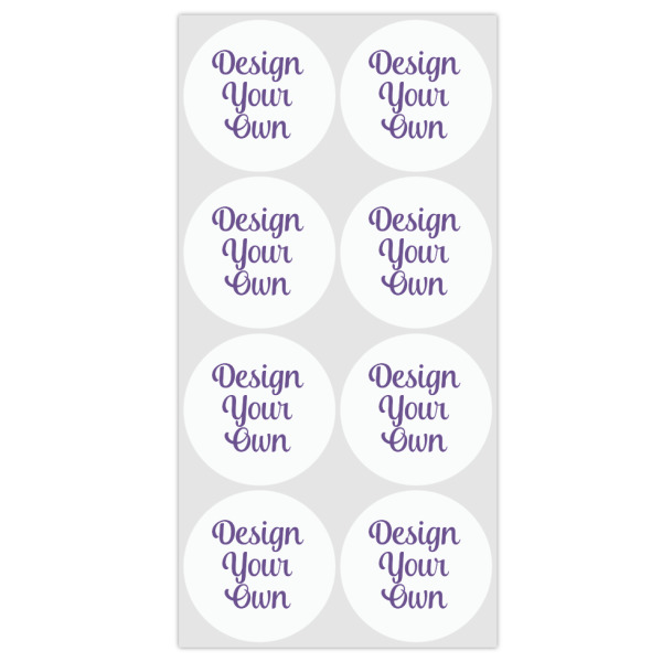 Custom Design - Drink Topper - Medium - Set of 8
