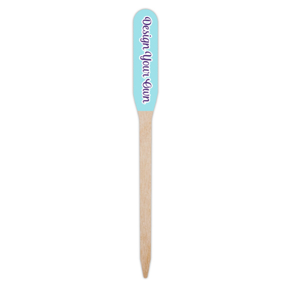 Custom Design - Wooden Food Pick - Paddle - Single Pick