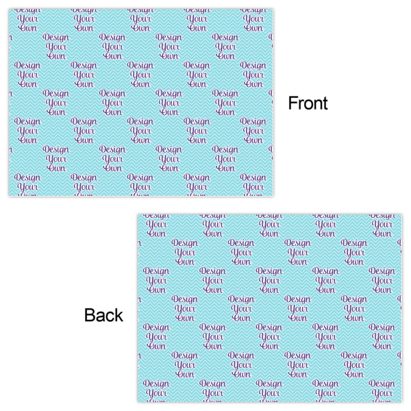 Custom Design - Wrapping Paper Sheet - Double Sided - Front & Back