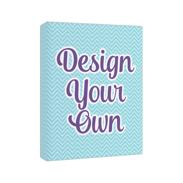 Custom Design - 8x10 - Canvas Print - Angled View