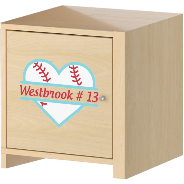 Custom Design - Wall Graphic on Wooden Cabinet
