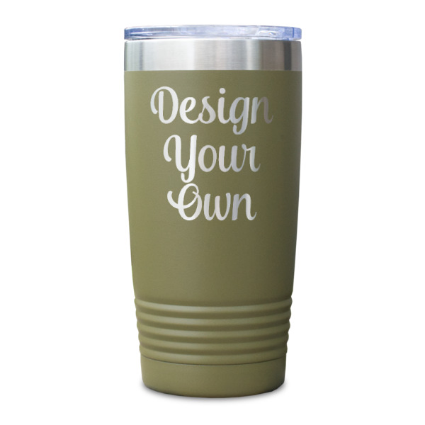 Custom Design - Olive Polar Camel Tumbler - 20oz - Single Sided - Approval