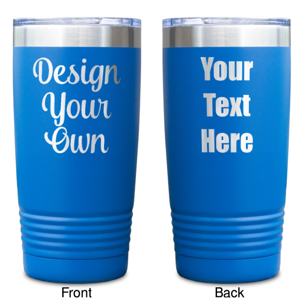 Custom Design - Blue Polar Camel Tumbler - 20oz - Double Sided - Approval