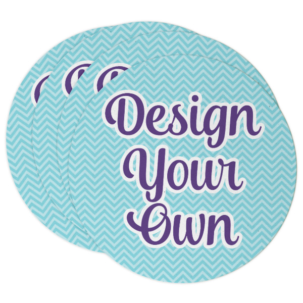 Custom Design Your Own Round Paper Coasters
