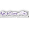 Design Your Own Name/Text Decal - Small