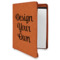 Design Your Own Leatherette Zipper Portfolio with Notepad