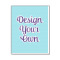 Design Your Own Wood Print - 11" x 14"