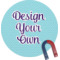Design Your Own Round Fridge Magnet