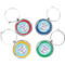 Design Your Own Wine Charms - Set of 4