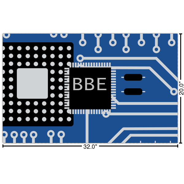 Custom Design Your Own Indoor / Outdoor Rug - Custom Size