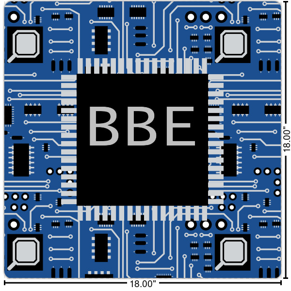 Custom Design Your Own Square Decal - Large