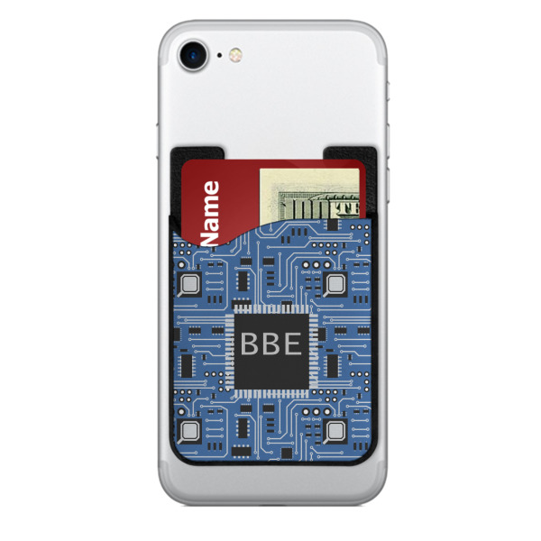 Custom Design Your Own 2-in-1 Cell Phone Credit Card Holder & Screen Cleaner