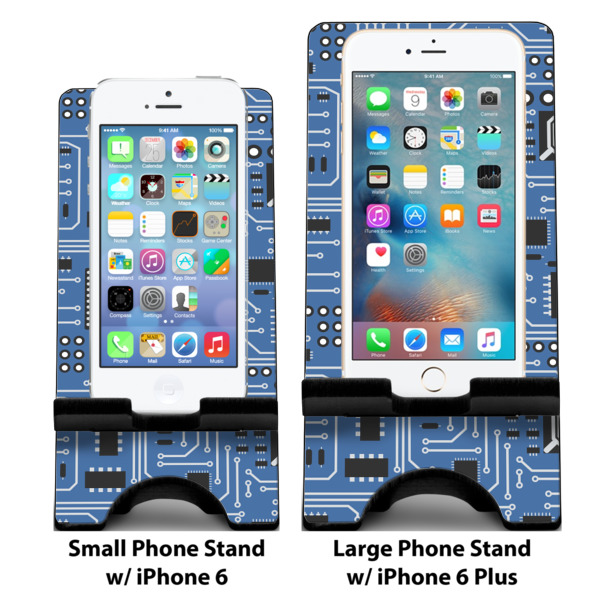 Custom Design - Compare Phone Stand Sizes - with iPhones