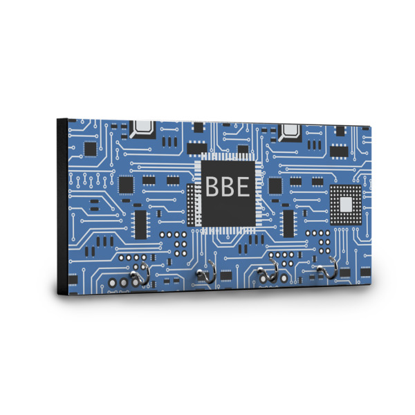 Custom Design - Key Hanger - Front View with Hooks