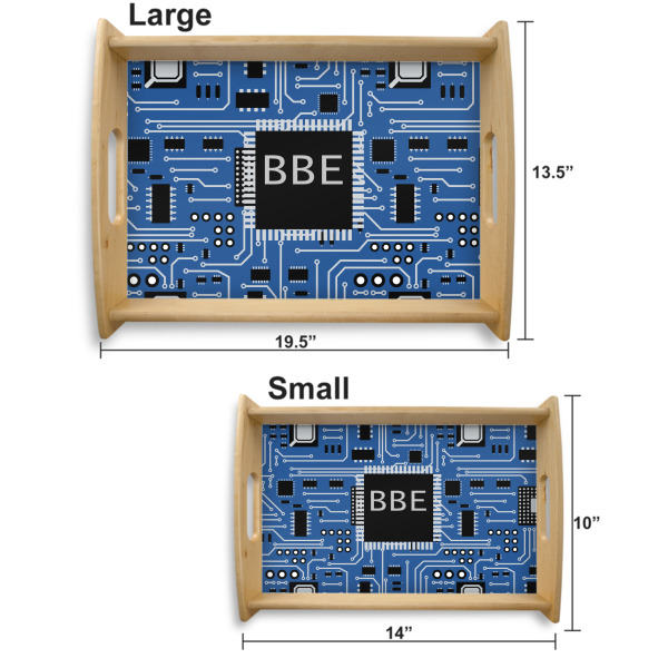 Custom Design - Serving Tray Wood Sizes