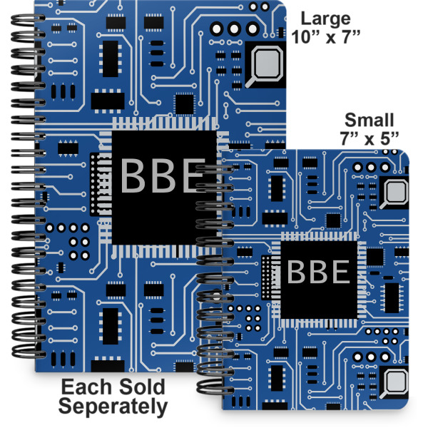 Custom Design - Spiral Journal - Comparison