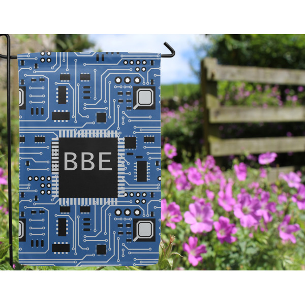 Custom Design - Garden Flag - Outside In Flowers