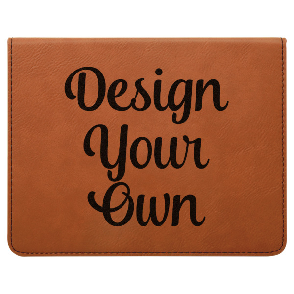 Custom Design - Leatherette 4-Piece Wine Tool Set Flat