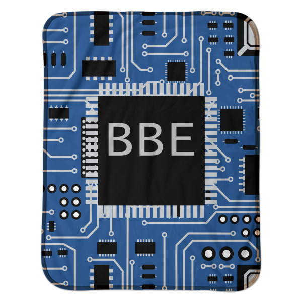 Custom Design - Baby Sherpa Blanket - Flat