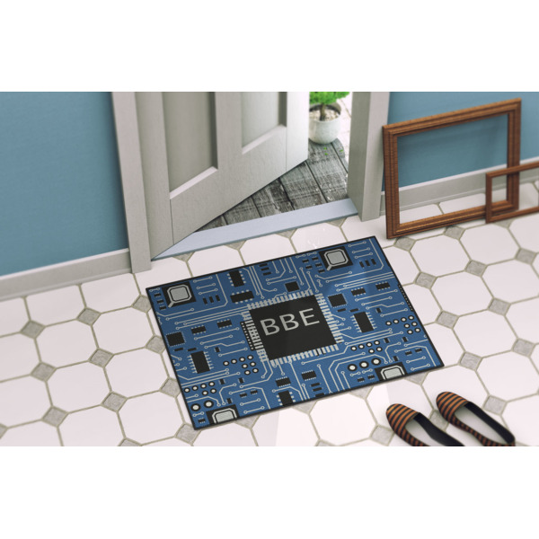 Custom Design - Door Mat - 24"x18" - Lifestyle - Porch