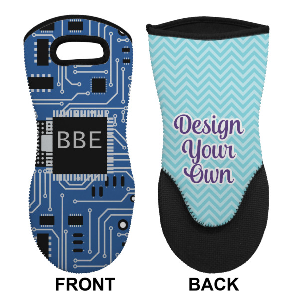 Custom Design - Neoprene Oven Mitt (Front & Back)