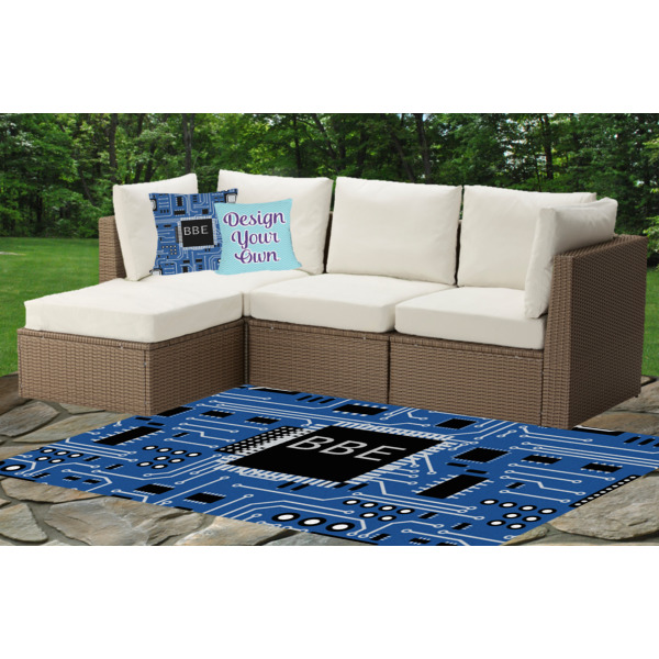 Custom Design - Indoor / Outdoor Rug & Cushions