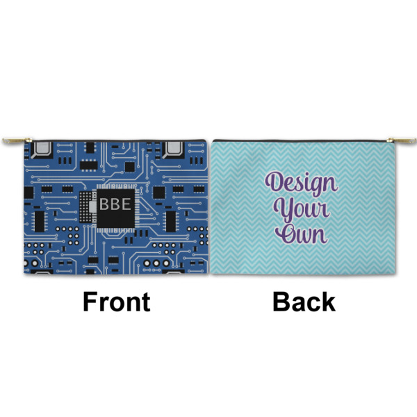 Custom Design - Small Zipper Pouch Approval (Front and Back)