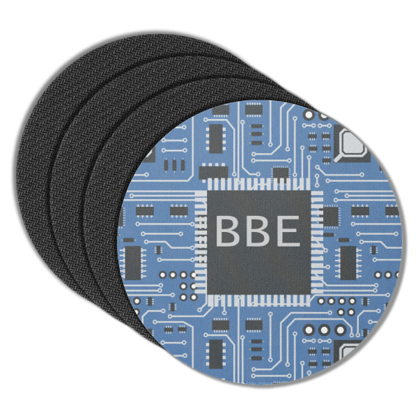 Custom Design - Round Coaster Rubber Back - Main
