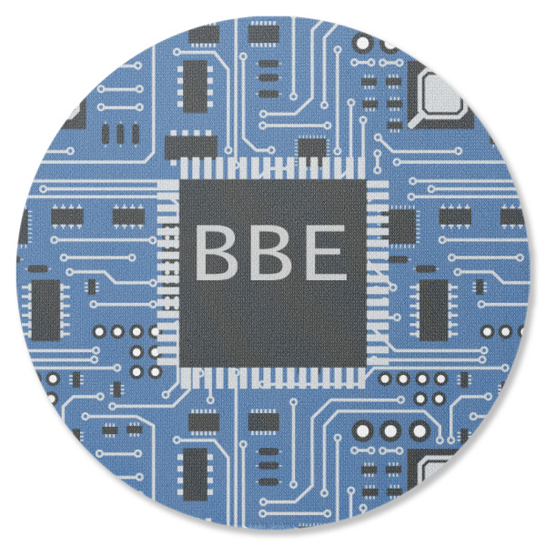 Custom Design - Round Coaster Rubber Back - Single