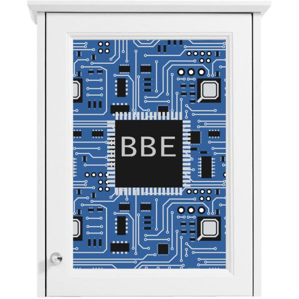 Custom Design - Single White Cabinet Decal