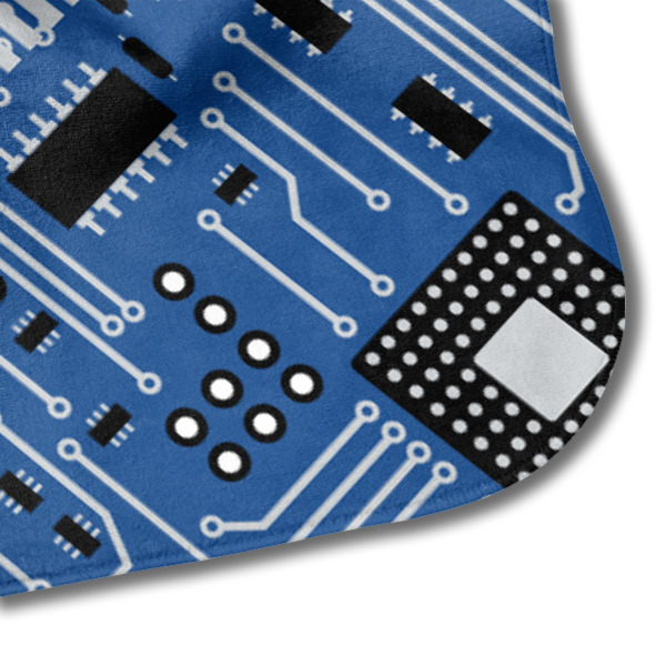 Custom Design - Hooded Baby Towel- Detail Corner